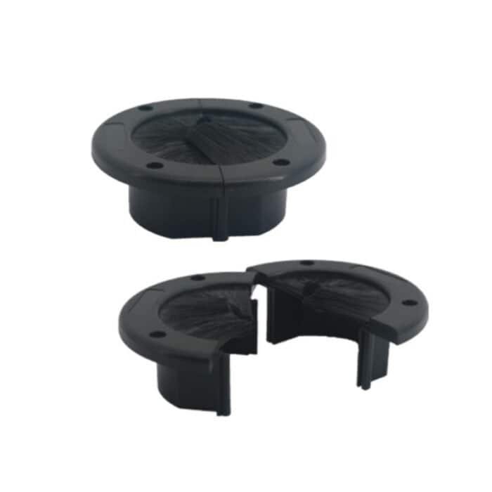 raised floor Detachable Round Brush Grommet