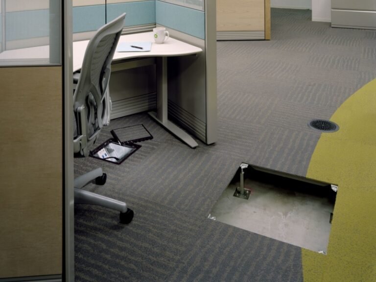 Office raised flooring