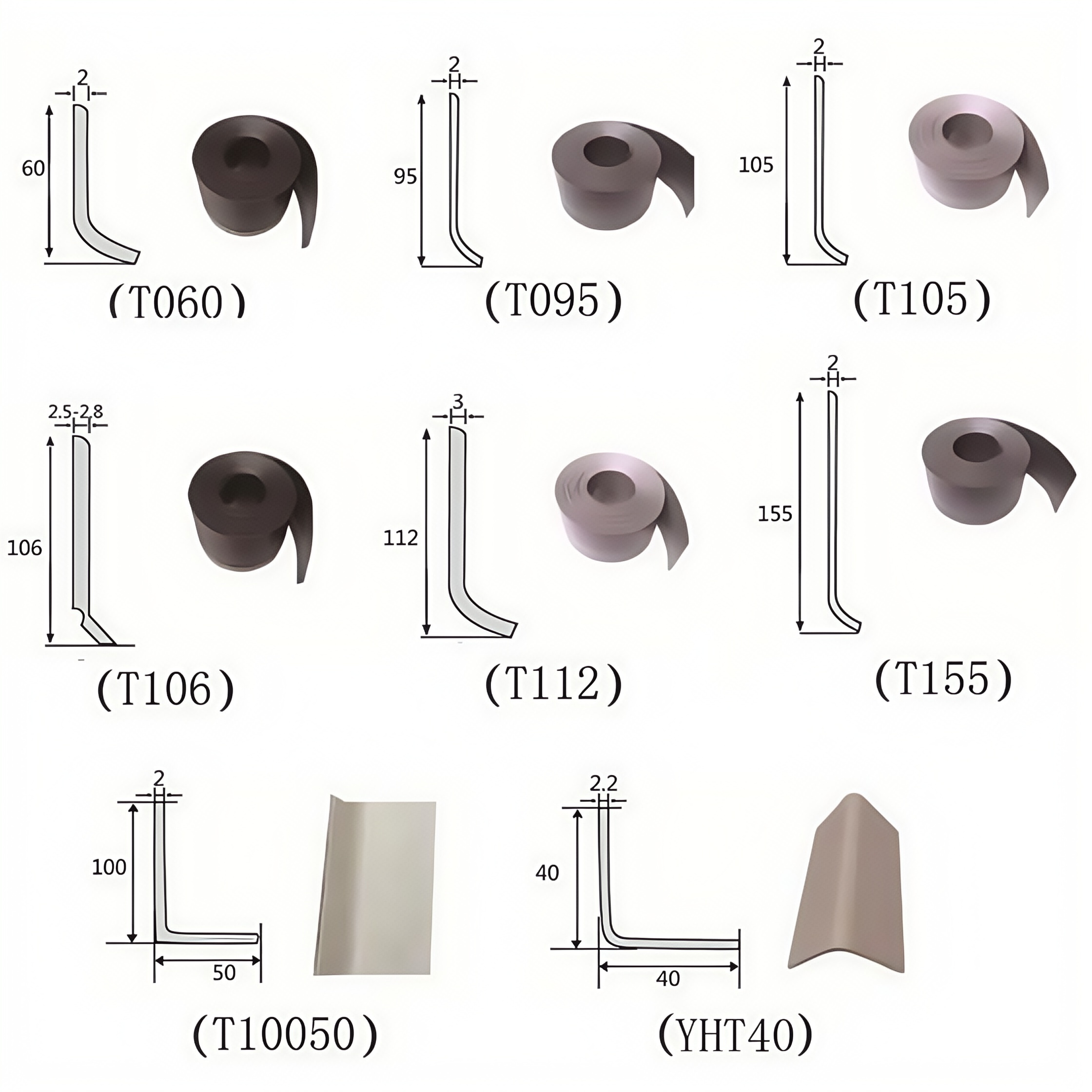 PVC Skirting Specification